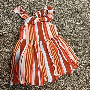 Striped red dress size 3T Genuine Kids from Oshkosh